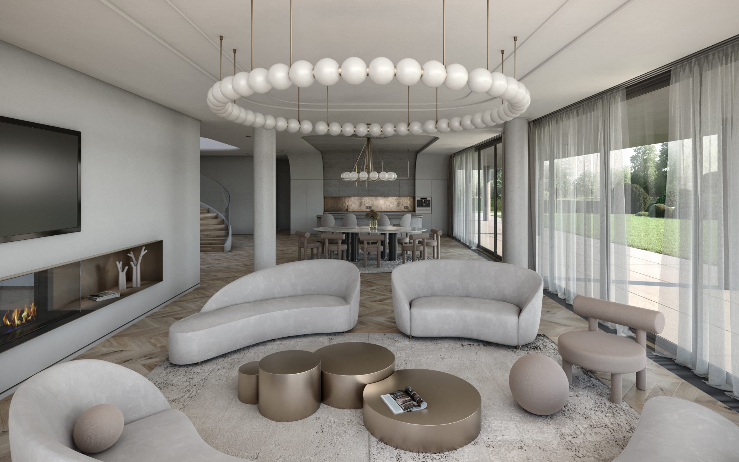 PRIVATE HOUSE “LIGHT HILL” interior
